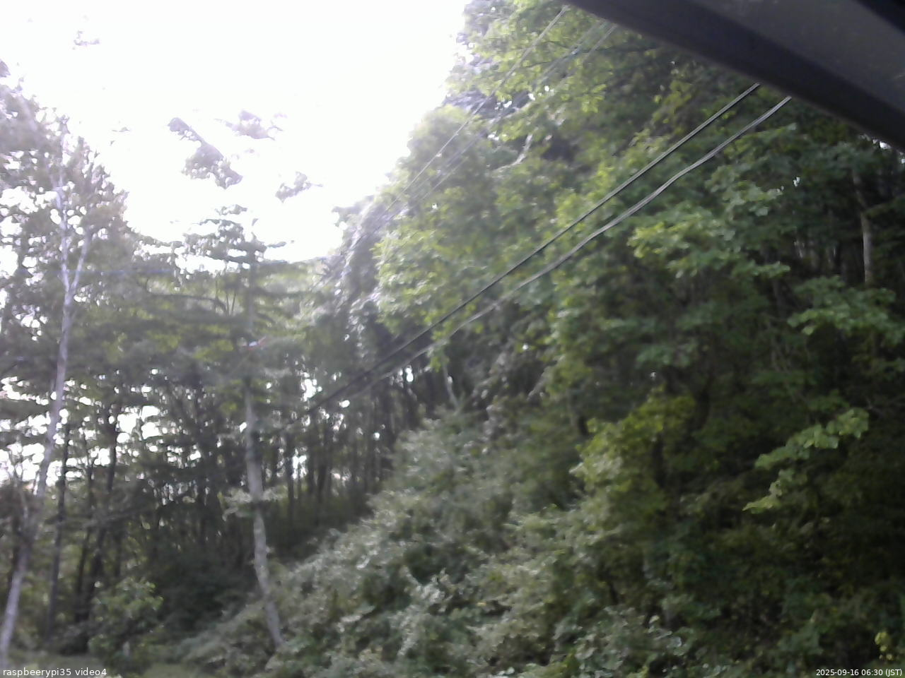 長野県菅平高原 ゆたか山荘 東側上空 2025/09/16 06:30