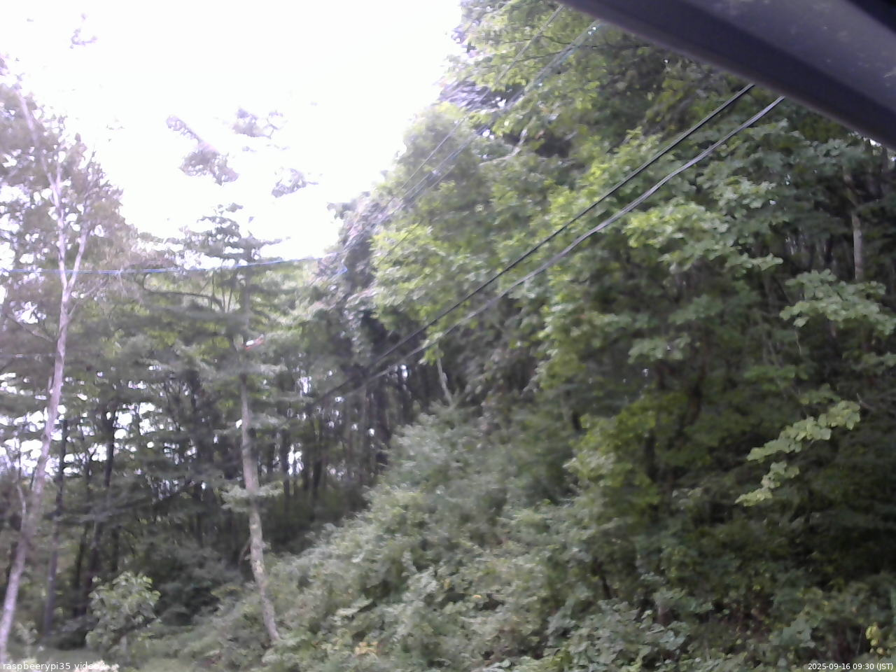 長野県菅平高原 ゆたか山荘 東側上空 2025/09/16 09:30