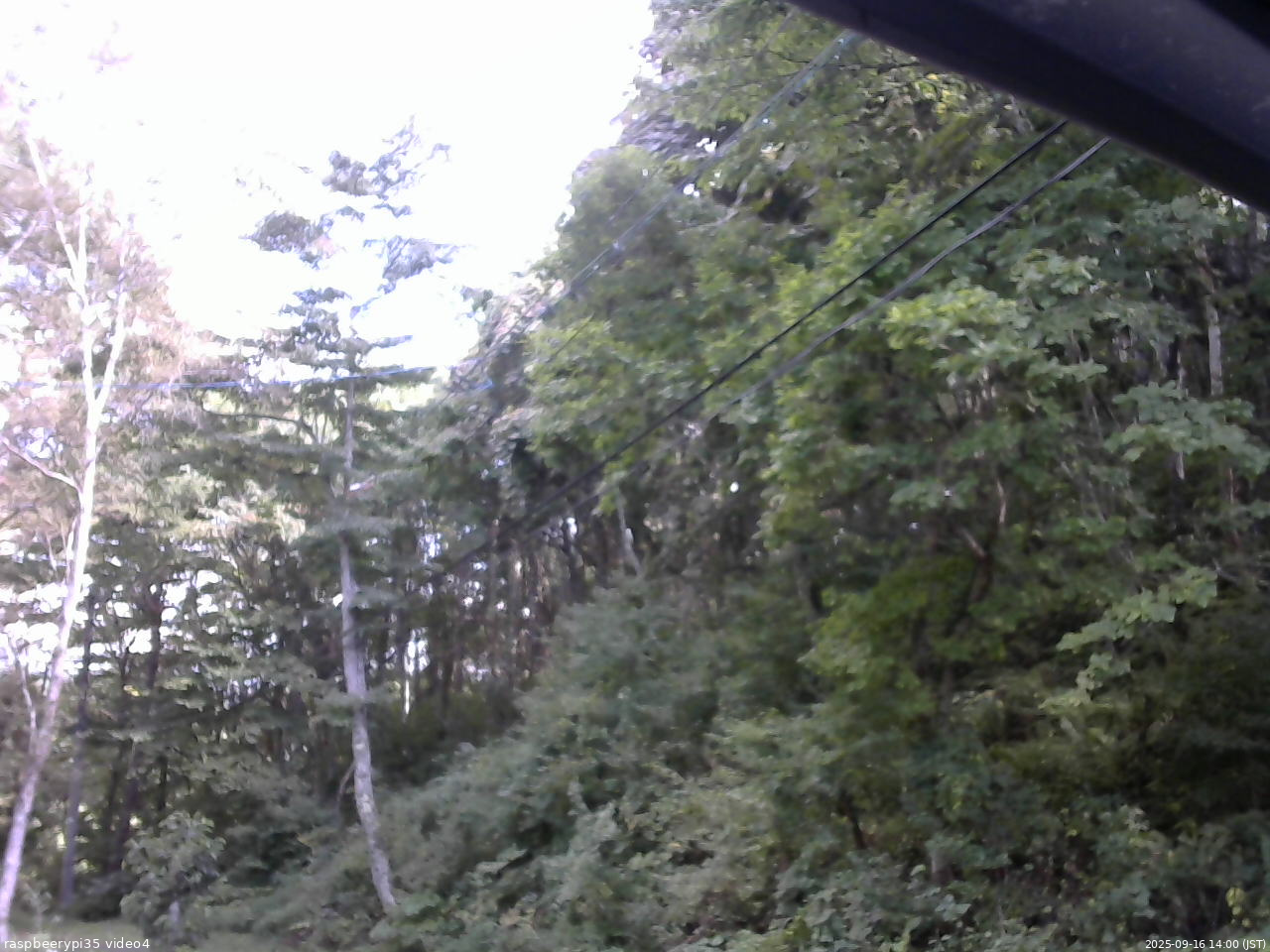 長野県菅平高原 ゆたか山荘 東側上空 2025/09/16 14:00