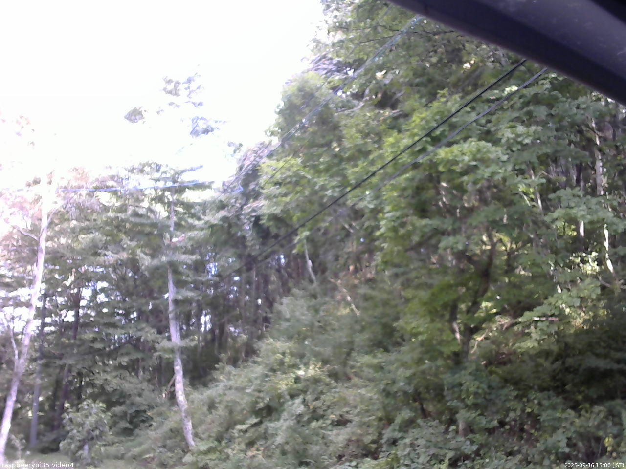 長野県菅平高原 ゆたか山荘 東側上空 2025/09/16 15:00