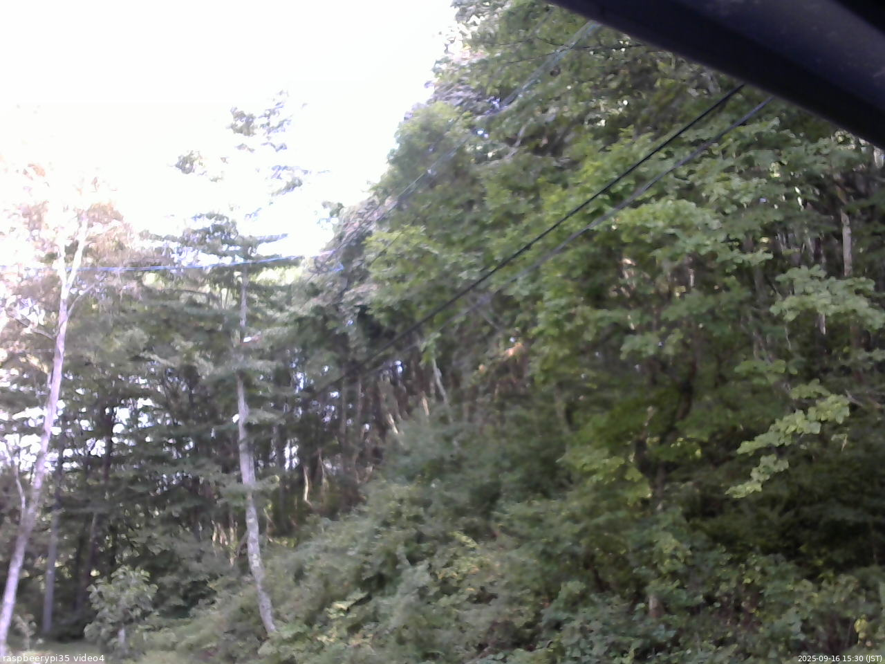 長野県菅平高原 ゆたか山荘 東側上空 2025/09/16 15:30