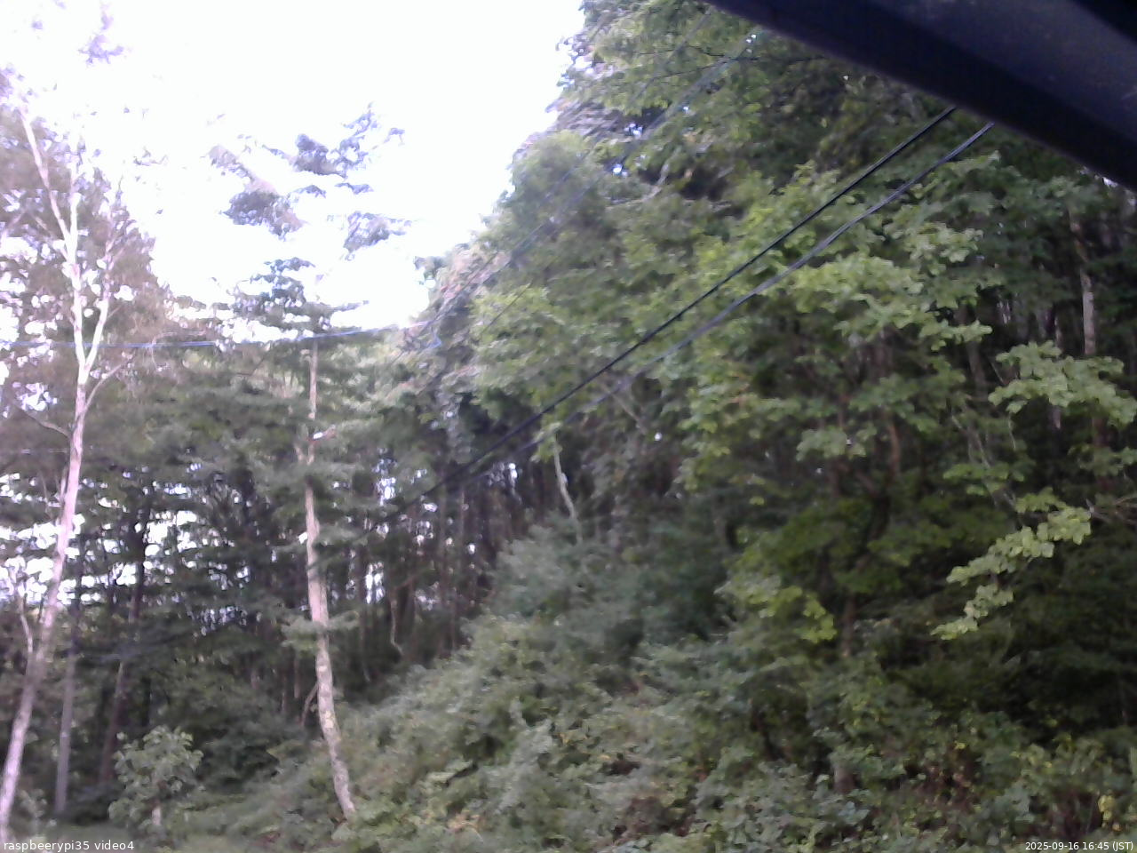 長野県菅平高原 ゆたか山荘 東側上空 2025/09/16 16:45