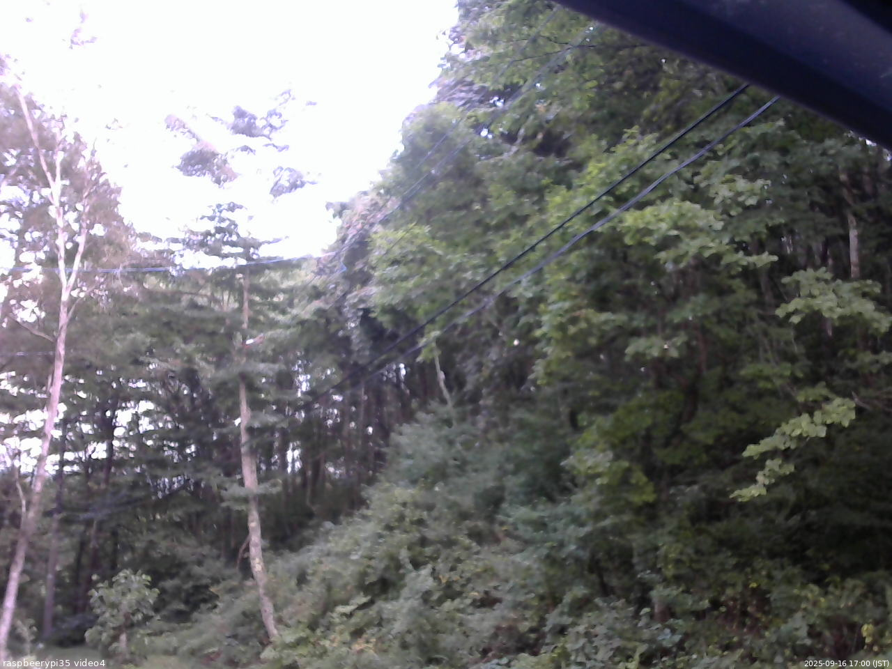 長野県菅平高原 ゆたか山荘 東側上空 2025/09/16 17:00