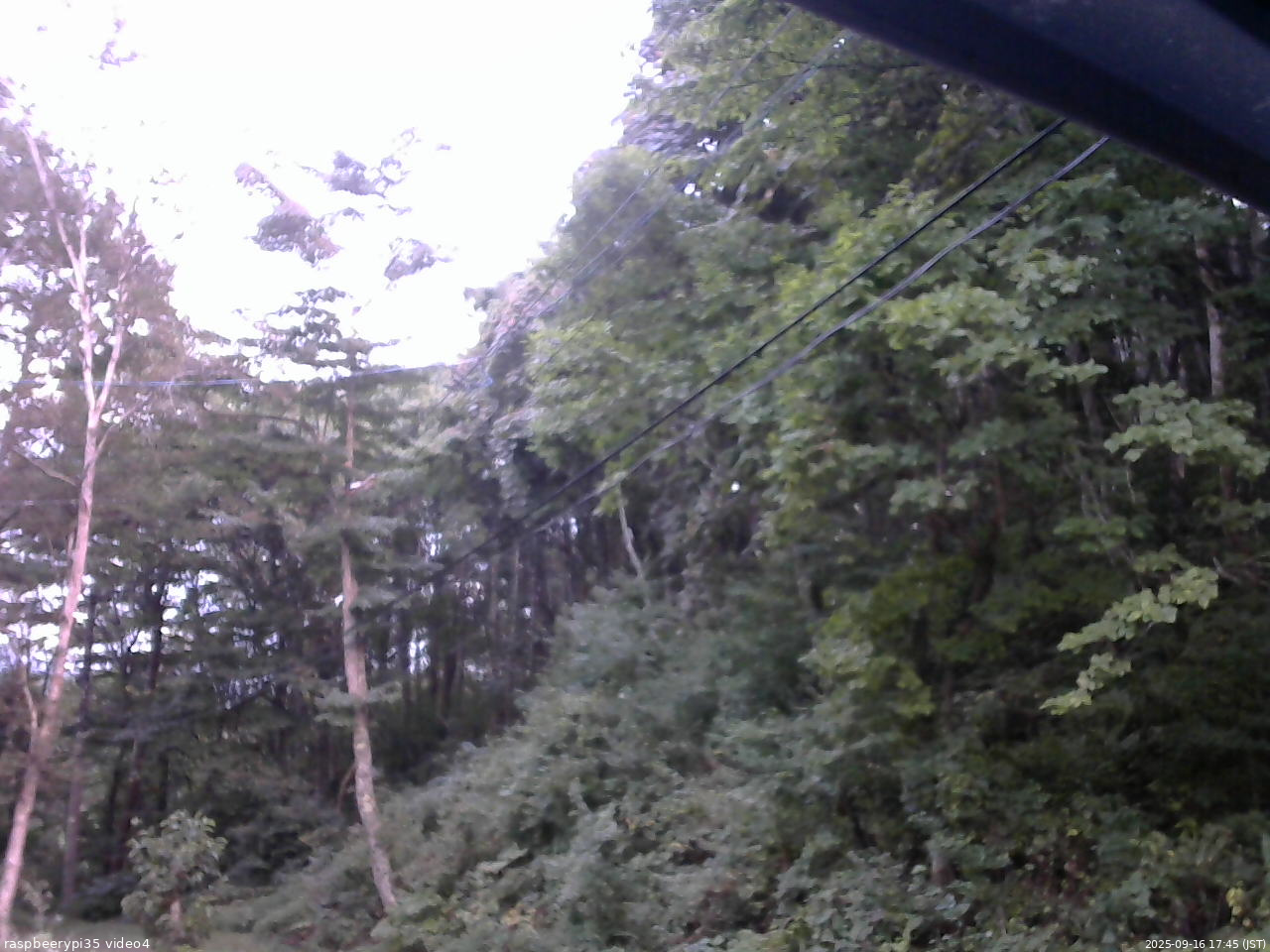 長野県菅平高原 ゆたか山荘 東側上空 2025/09/16 17:45