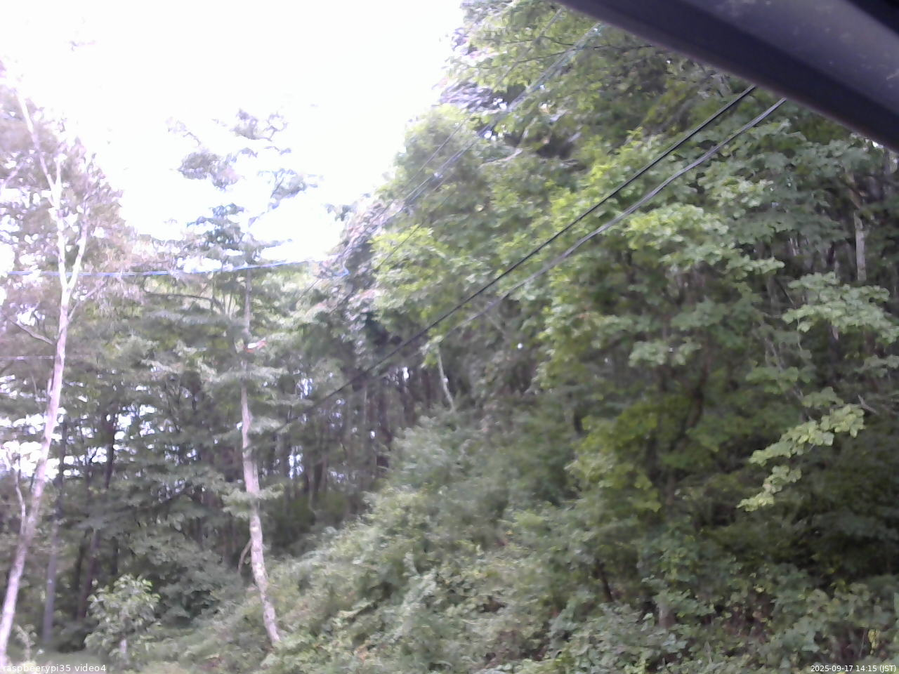 長野県菅平高原 ゆたか山荘 東側上空 2025/09/17 14:15
