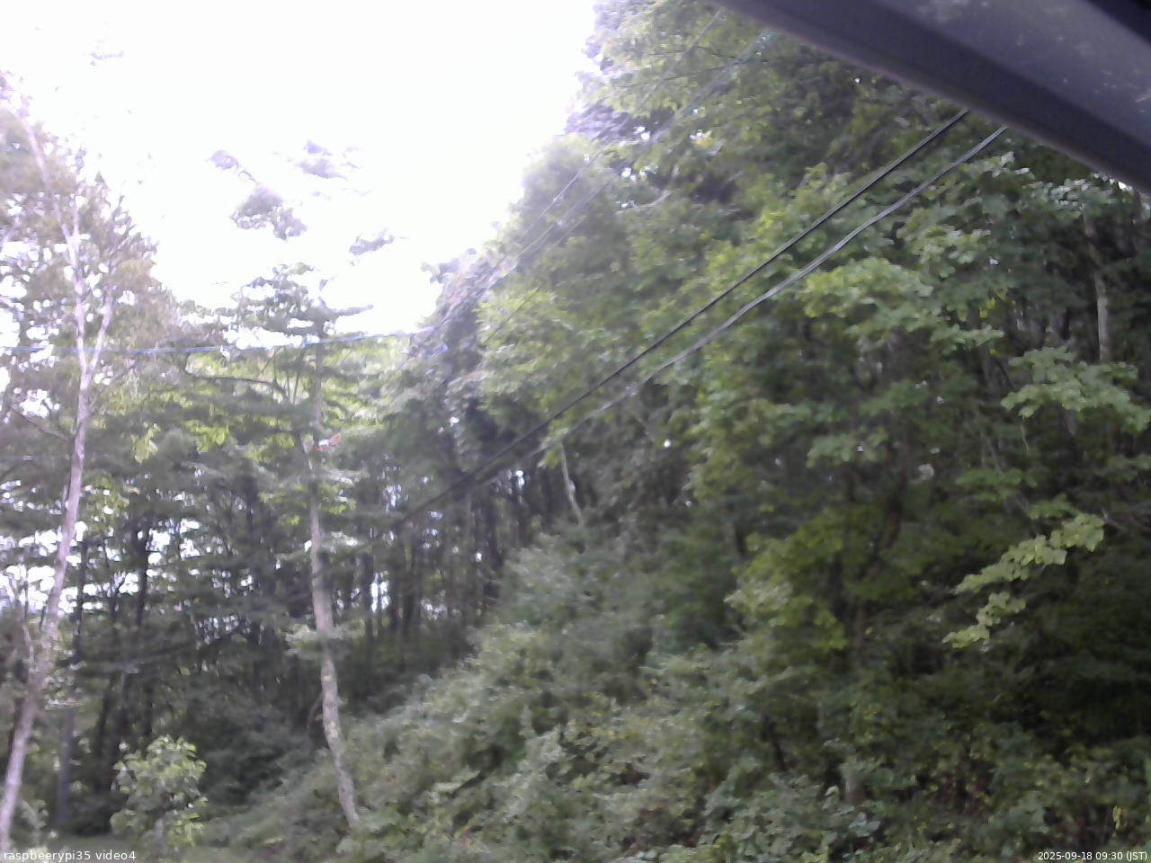 長野県菅平高原 ゆたか山荘 東側上空 2025/09/18 09:30