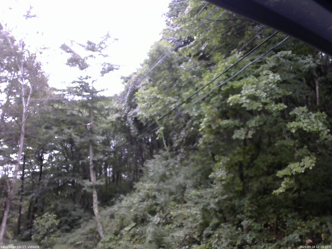 長野県菅平高原 ゆたか山荘 東側上空 2025/09/18 12:15