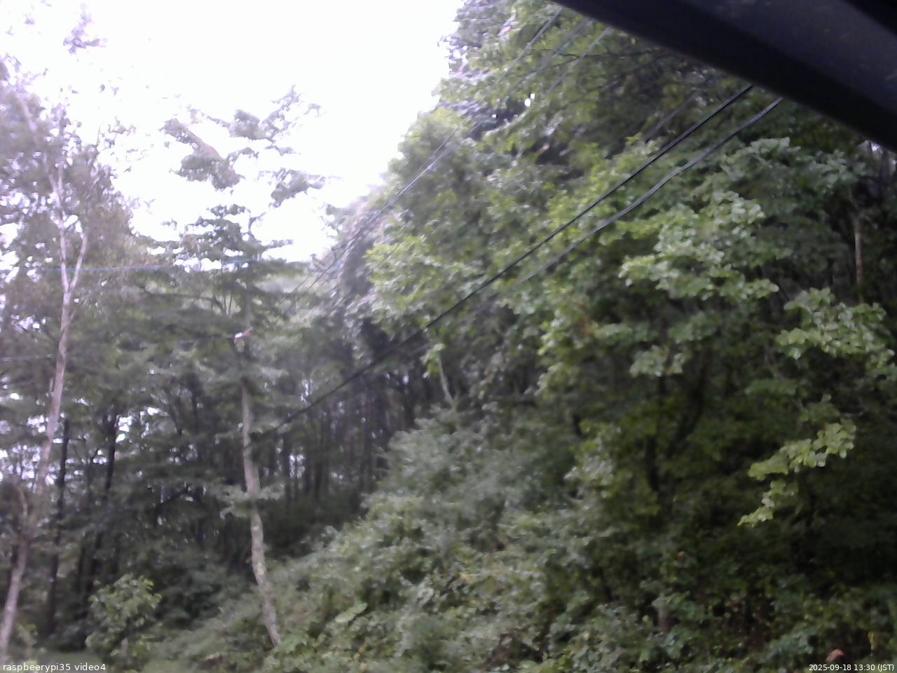 長野県菅平高原 ゆたか山荘 東側上空 2025/09/18 13:30