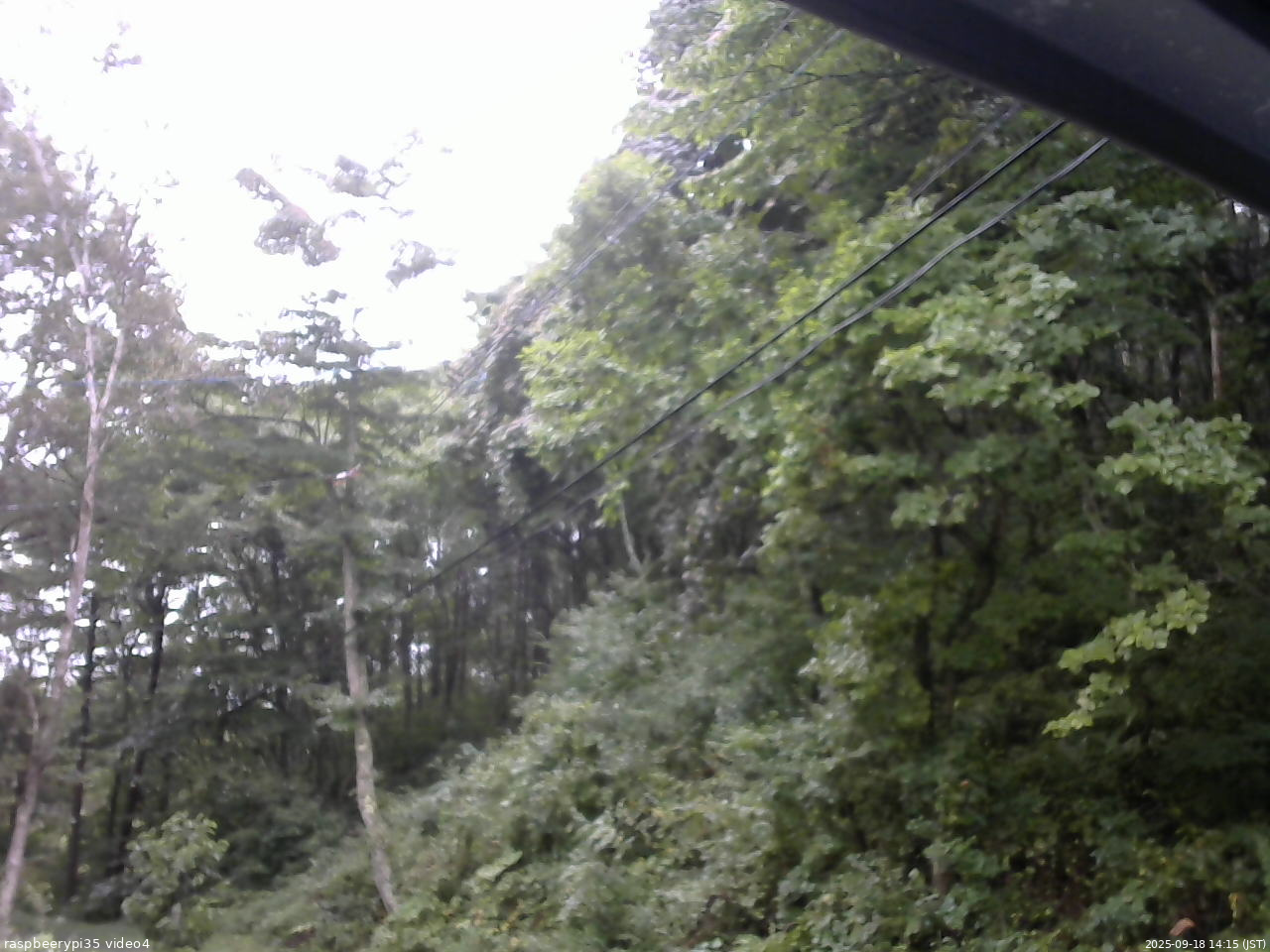長野県菅平高原 ゆたか山荘 東側上空 2025/09/18 14:15