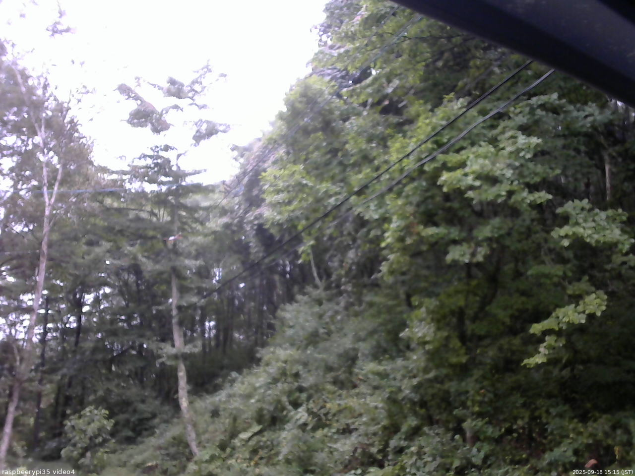 長野県菅平高原 ゆたか山荘 東側上空 2025/09/18 15:15
