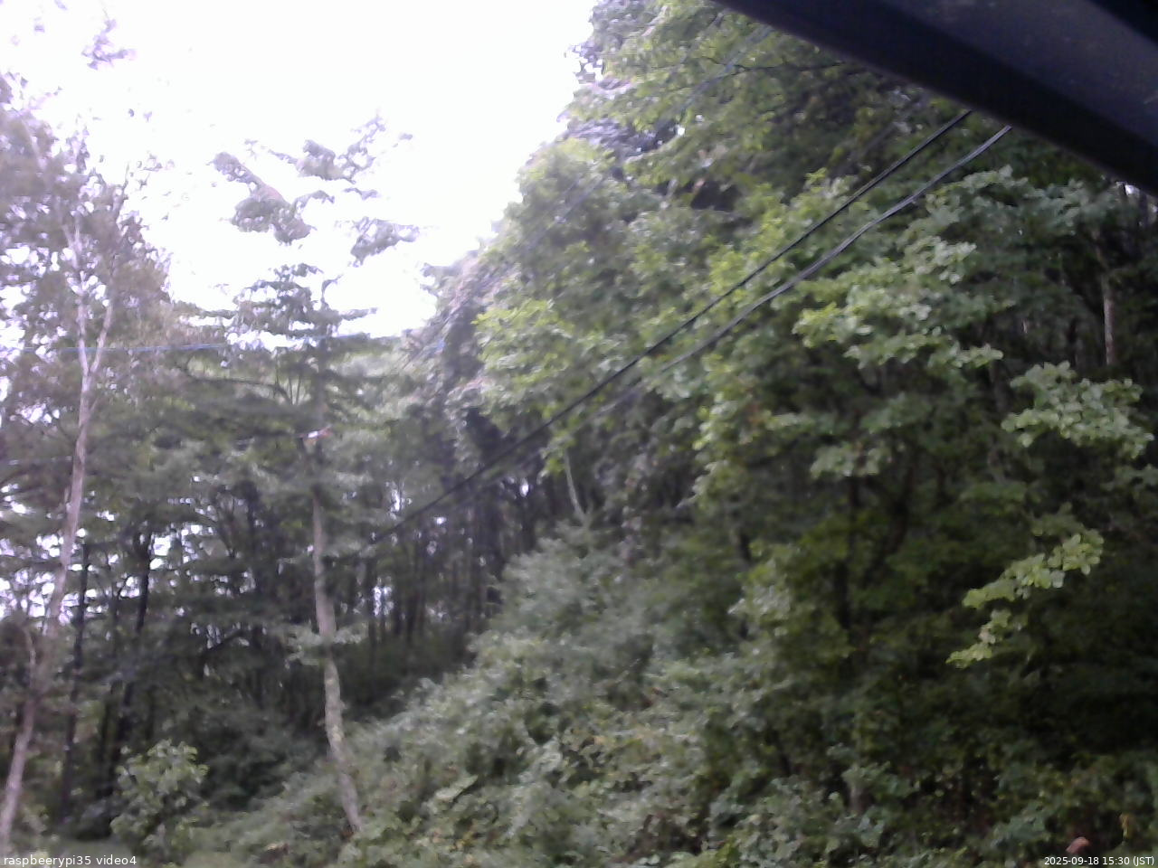 長野県菅平高原 ゆたか山荘 東側上空 2025/09/18 15:30
