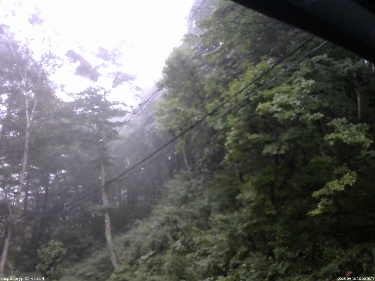 長野県菅平高原 ゆたか山荘 東側上空 2025/09/18 16:00