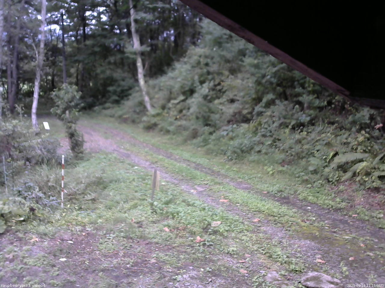 長野県菅平高原 ゆたか山荘 東側(坂下) 2025/09/19 17:15