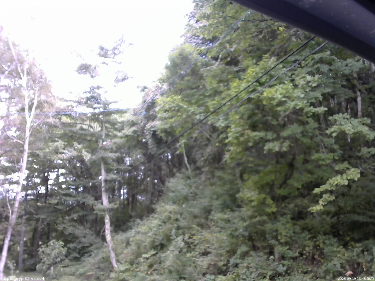 長野県菅平高原 ゆたか山荘 東側上空 2025/09/19 13:45