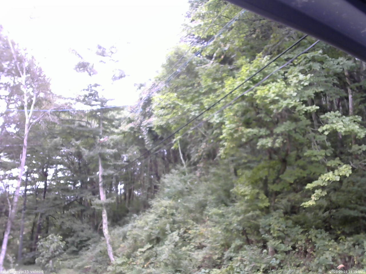 長野県菅平高原 ゆたか山荘 東側上空 2025/09/19 14:15