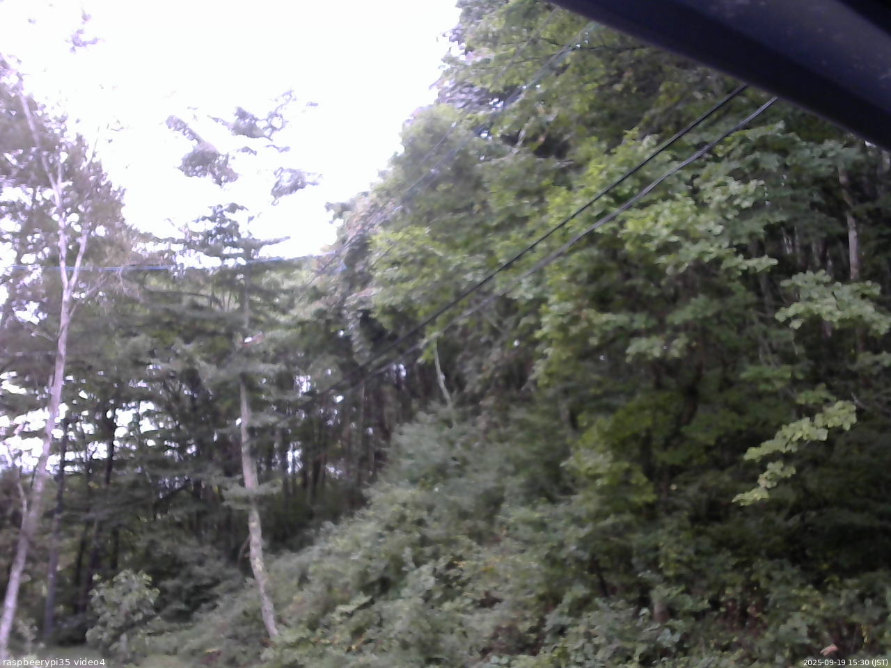 長野県菅平高原 ゆたか山荘 東側上空 2025/09/19 15:30