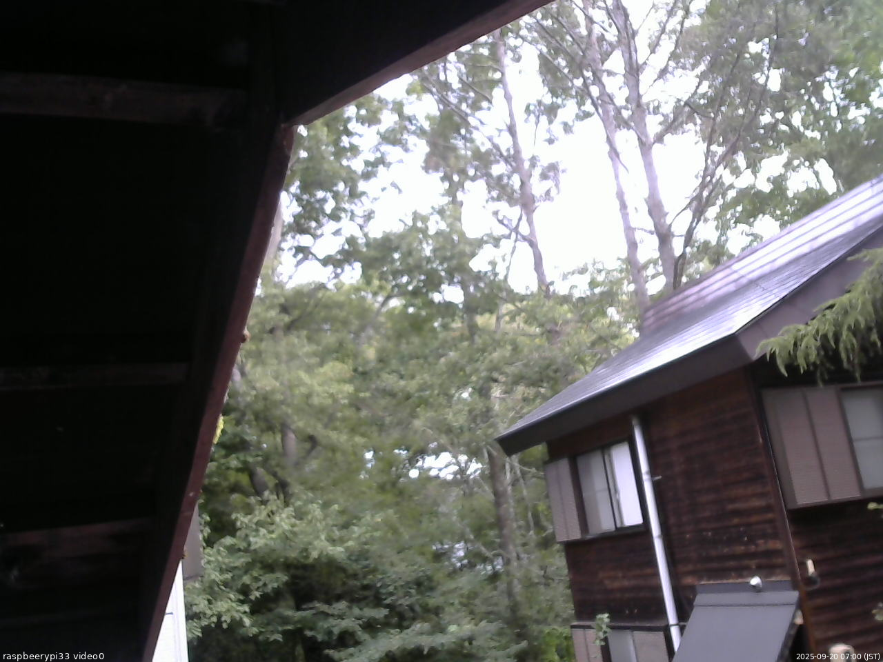 長野県菅平高原 ゆたか山荘 北側 2025/09/20 07:00