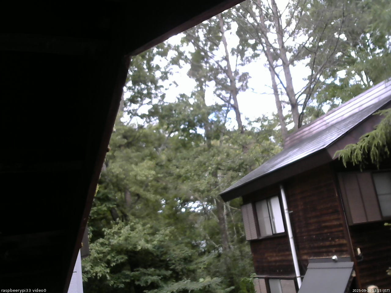 長野県菅平高原 ゆたか山荘 北側 2025/09/20 13:15