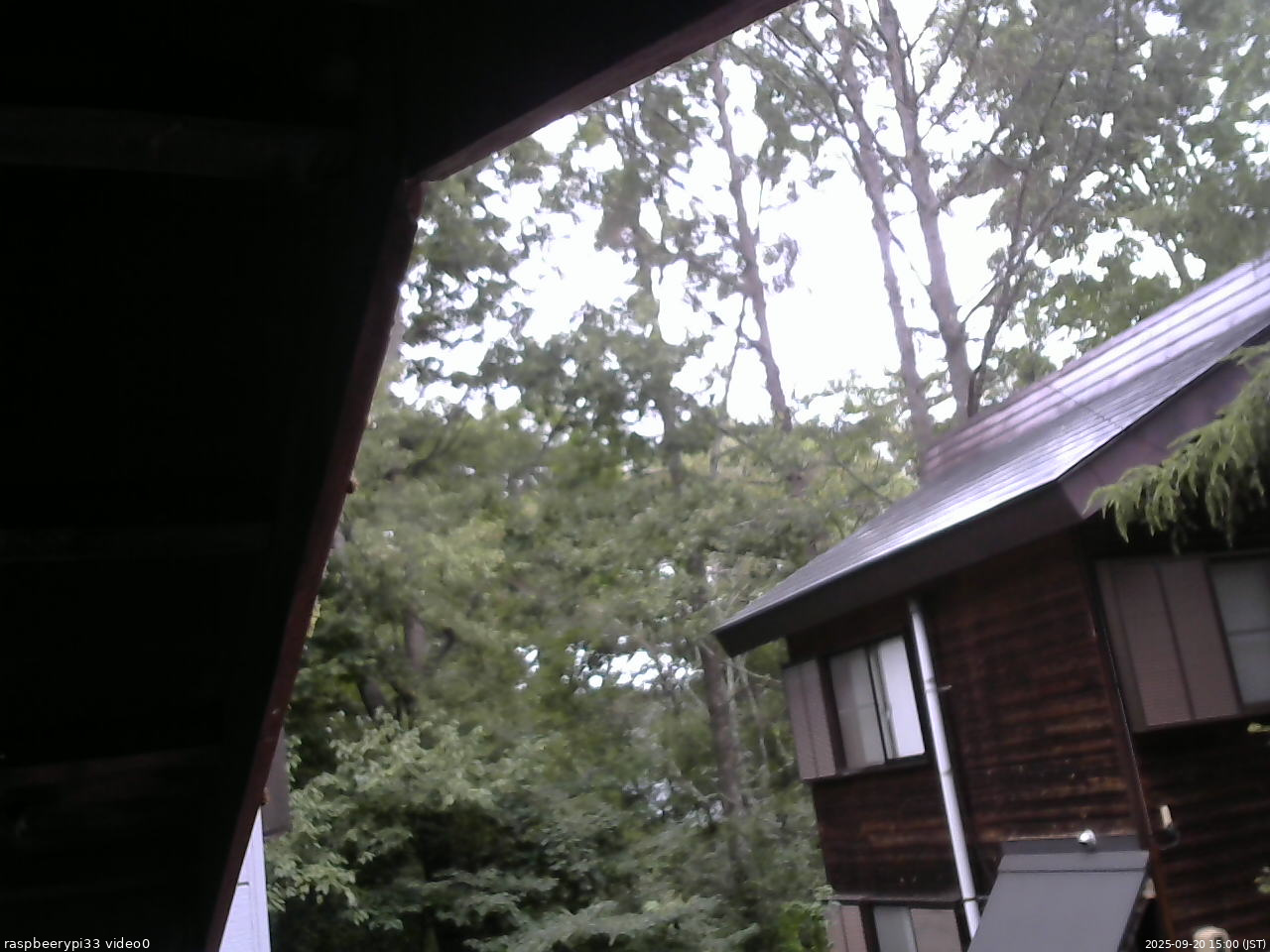 長野県菅平高原 ゆたか山荘 北側 2025/09/20 15:00