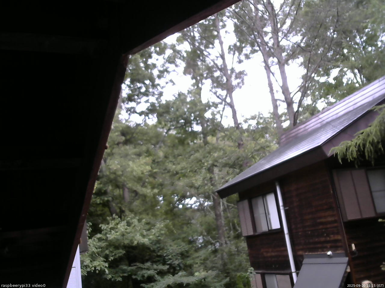 長野県菅平高原 ゆたか山荘 北側 2025/09/20 15:15