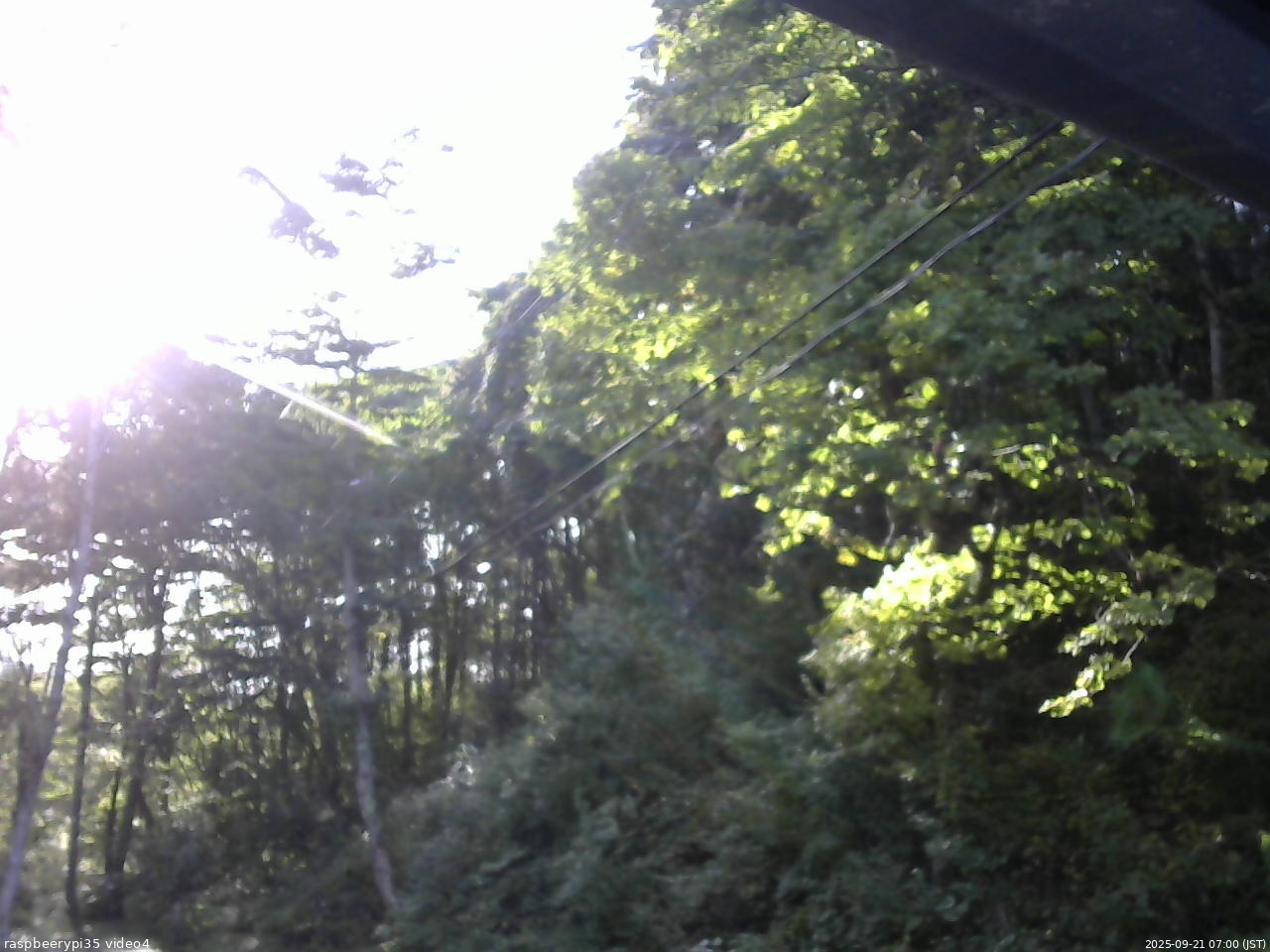 長野県菅平高原 ゆたか山荘 東側上空 2025/09/21 07:00