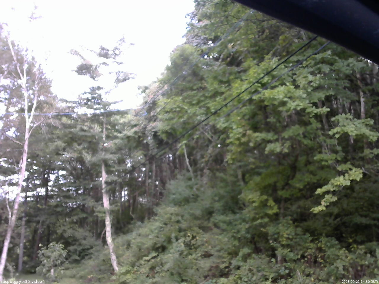 長野県菅平高原 ゆたか山荘 東側上空 2025/09/21 14:30