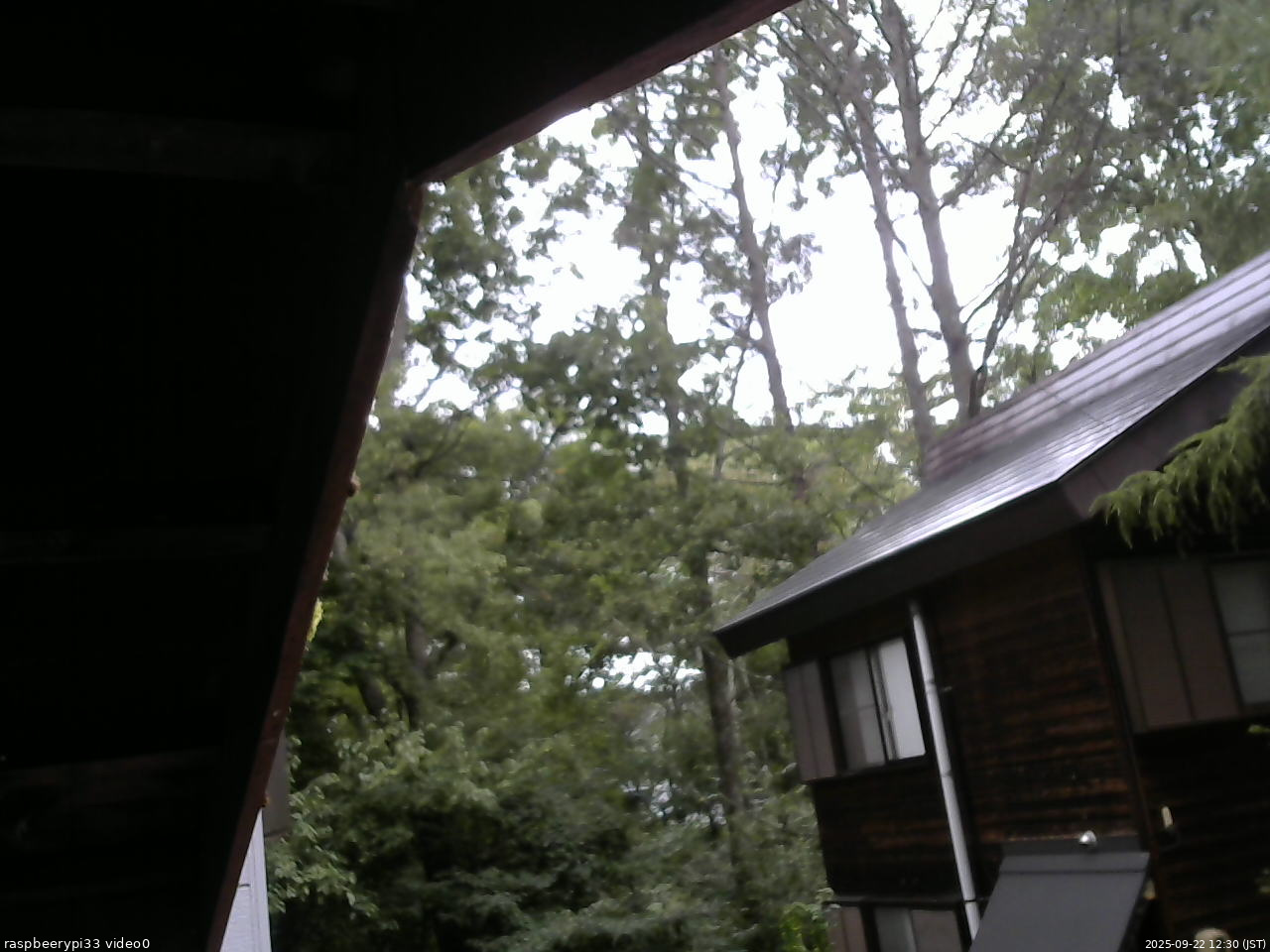 長野県菅平高原 ゆたか山荘 北側 2025/09/22 12:30