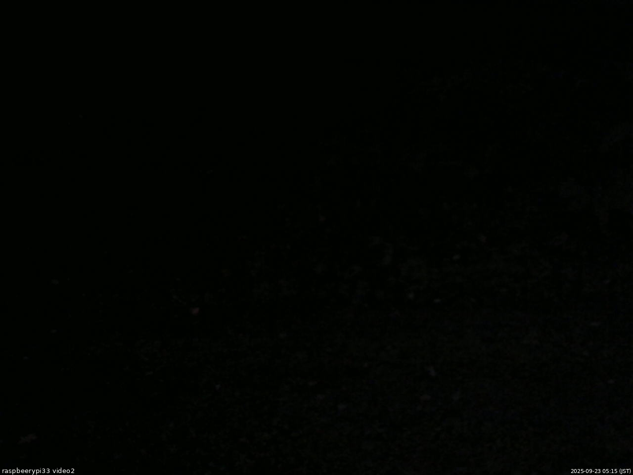 長野県菅平高原 ゆたか山荘 南側 2025/09/23 05:15