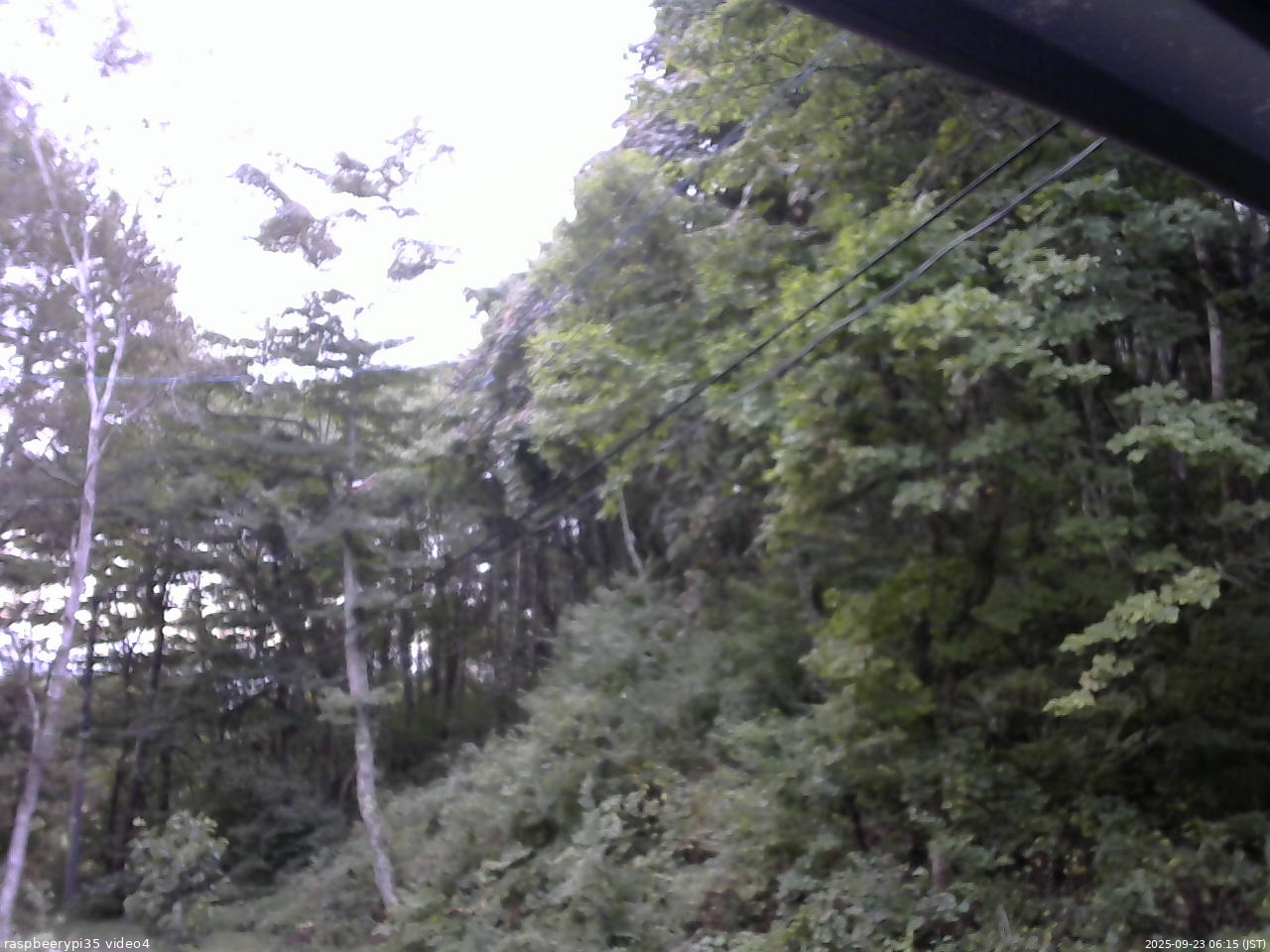 長野県菅平高原 ゆたか山荘 東側上空 2025/09/23 06:15