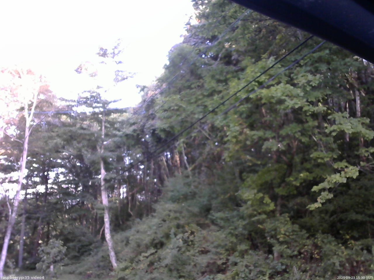 長野県菅平高原 ゆたか山荘 東側上空 2025/09/23 15:30