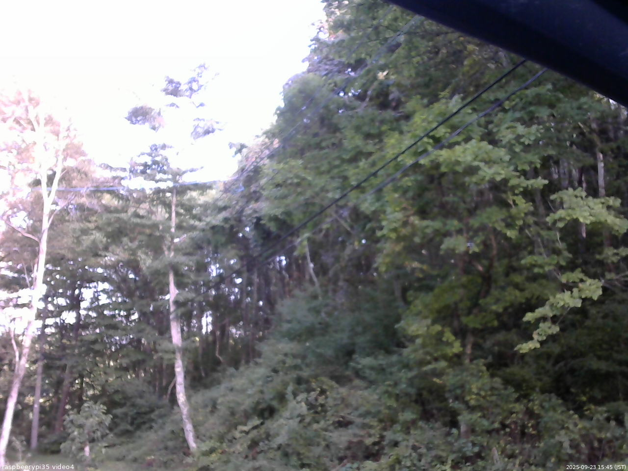 長野県菅平高原 ゆたか山荘 東側上空 2025/09/23 15:45