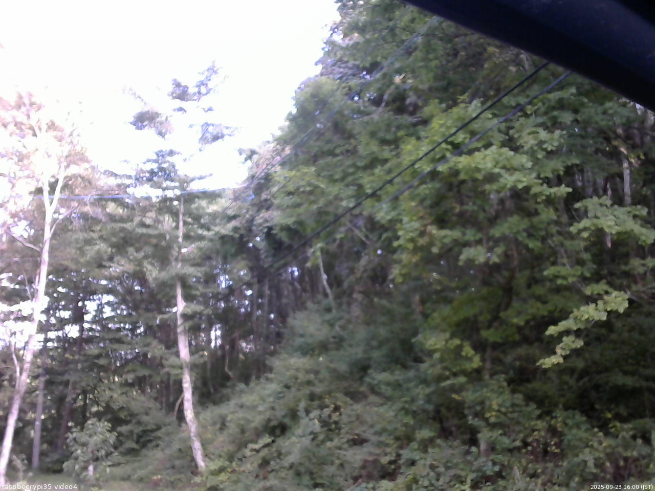 長野県菅平高原 ゆたか山荘 東側上空 2025/09/23 16:00