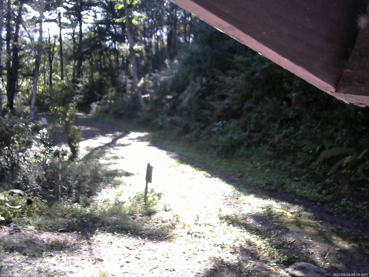 長野県菅平高原 ゆたか山荘 東側(坂下) 2025/09/24 08:15
