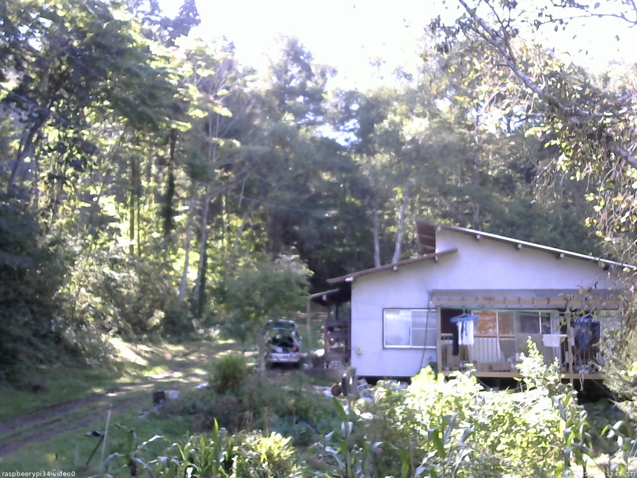 長野県菅平高原 ゆたか山荘 西側(坂上) 2025/09/24 13:45