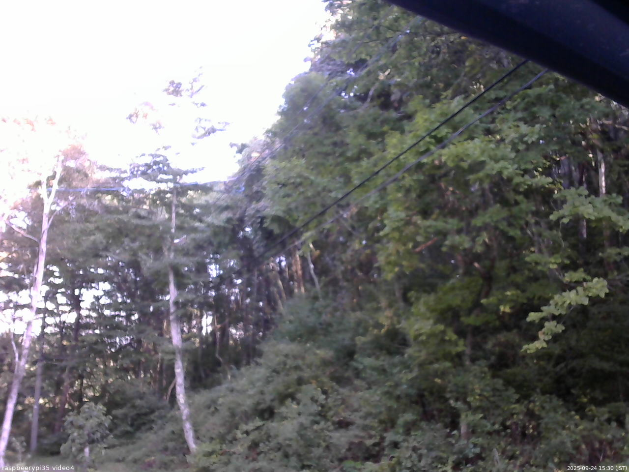 長野県菅平高原 ゆたか山荘 東側上空 2025/09/24 15:30
