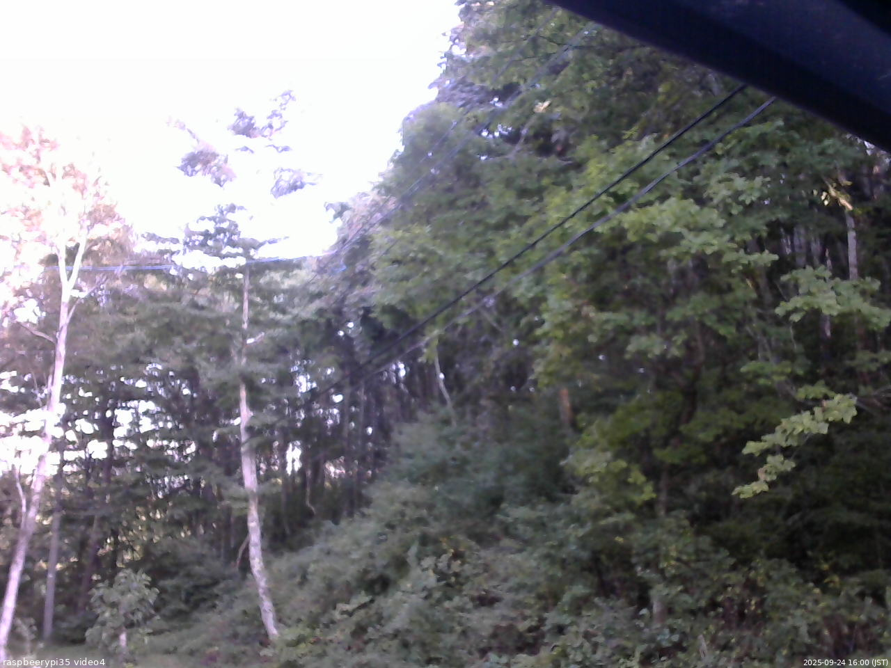 長野県菅平高原 ゆたか山荘 東側上空 2025/09/24 16:00