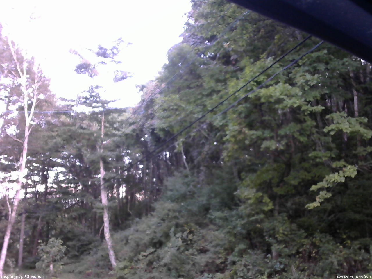 長野県菅平高原 ゆたか山荘 東側上空 2025/09/24 16:45