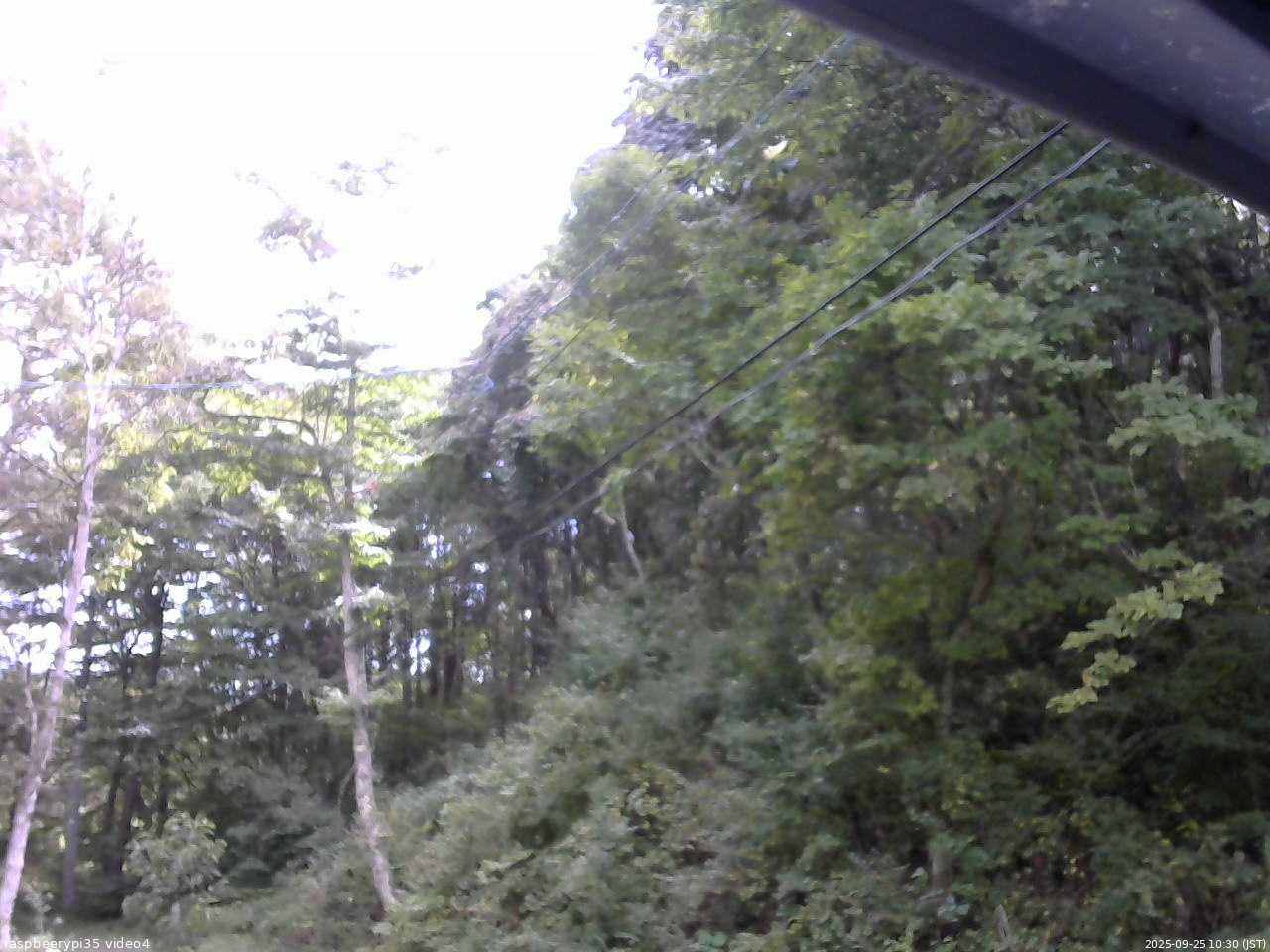 長野県菅平高原 ゆたか山荘 東側上空 2025/09/25 10:30