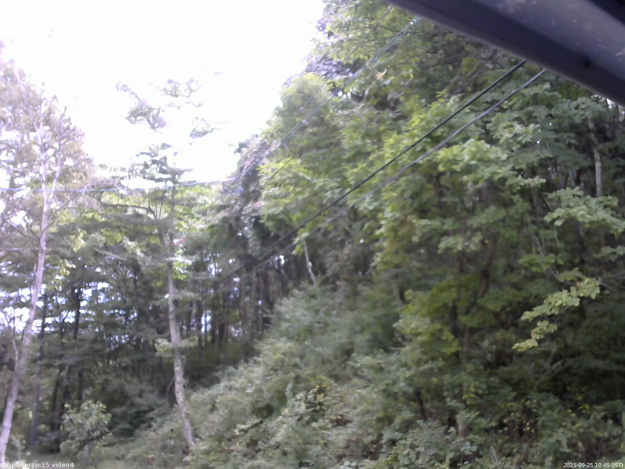 長野県菅平高原 ゆたか山荘 東側上空 2025/09/25 10:45