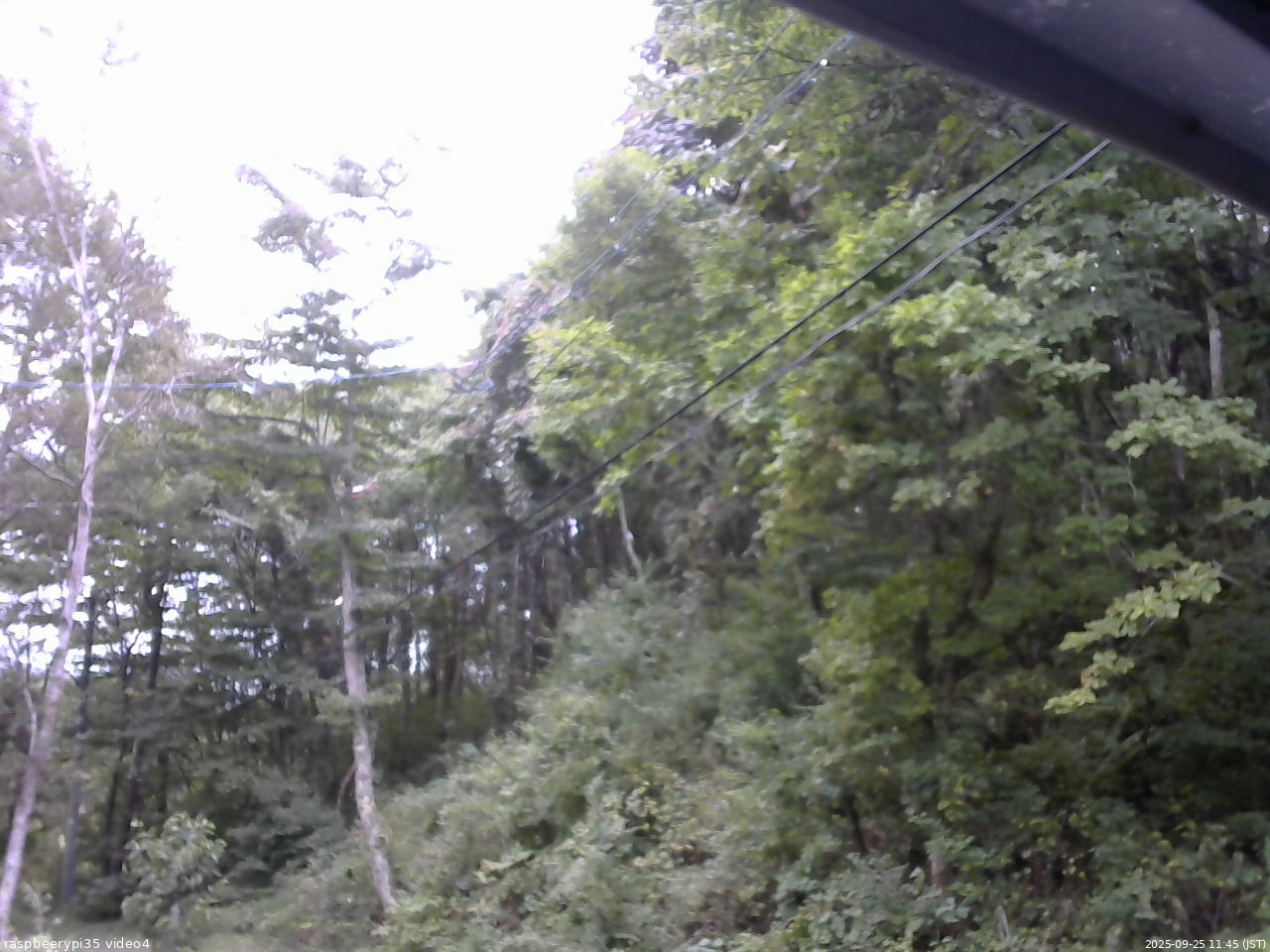 長野県菅平高原 ゆたか山荘 東側上空 2025/09/25 11:45