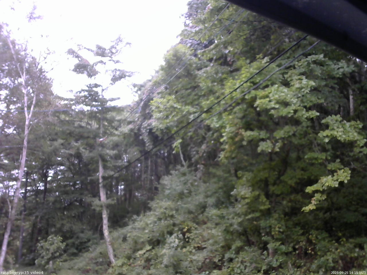 長野県菅平高原 ゆたか山荘 東側上空 2025/09/25 14:15