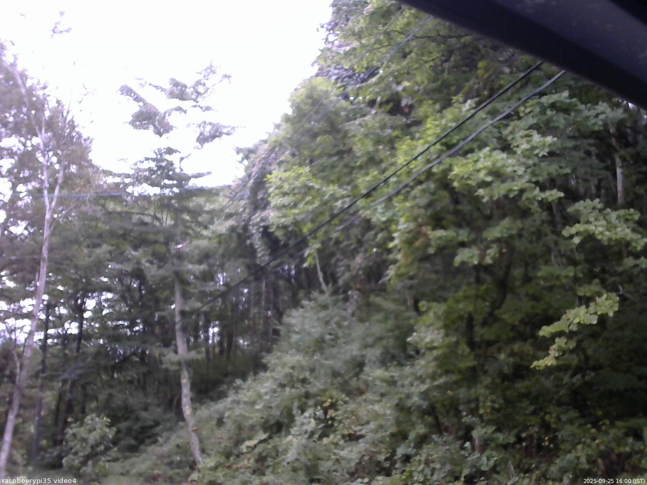 長野県菅平高原 ゆたか山荘 東側上空 2025/09/25 16:00
