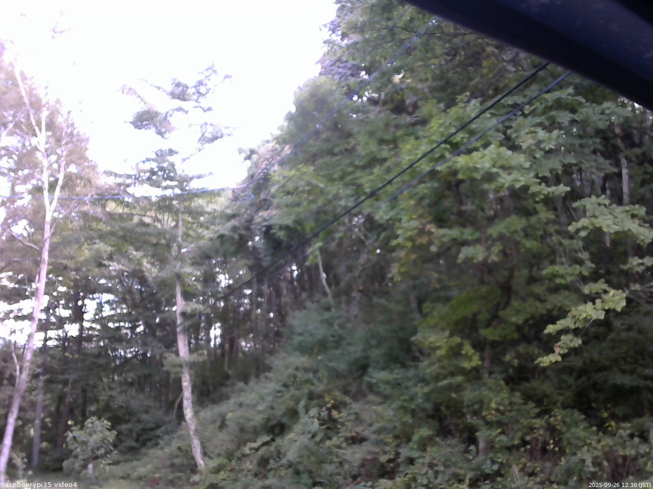 長野県菅平高原 ゆたか山荘 東側上空 2025/09/26 12:30