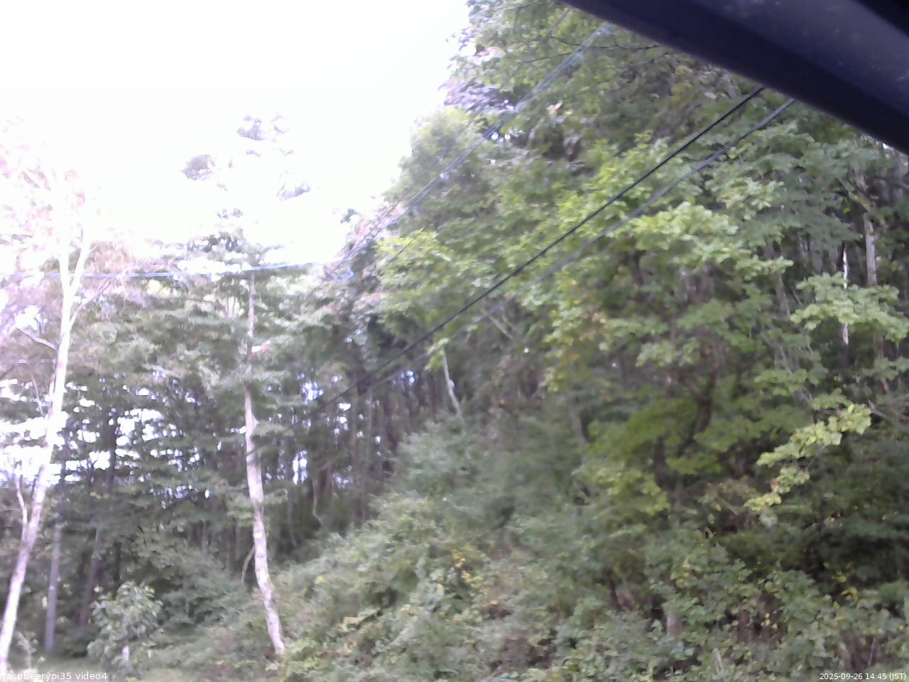 長野県菅平高原 ゆたか山荘 東側上空 2025/09/26 14:45