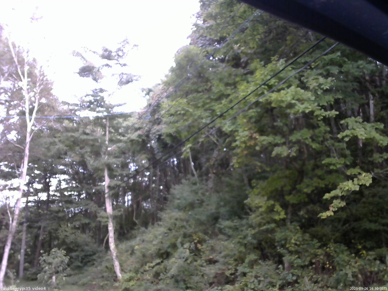 長野県菅平高原 ゆたか山荘 東側上空 2025/09/26 16:30