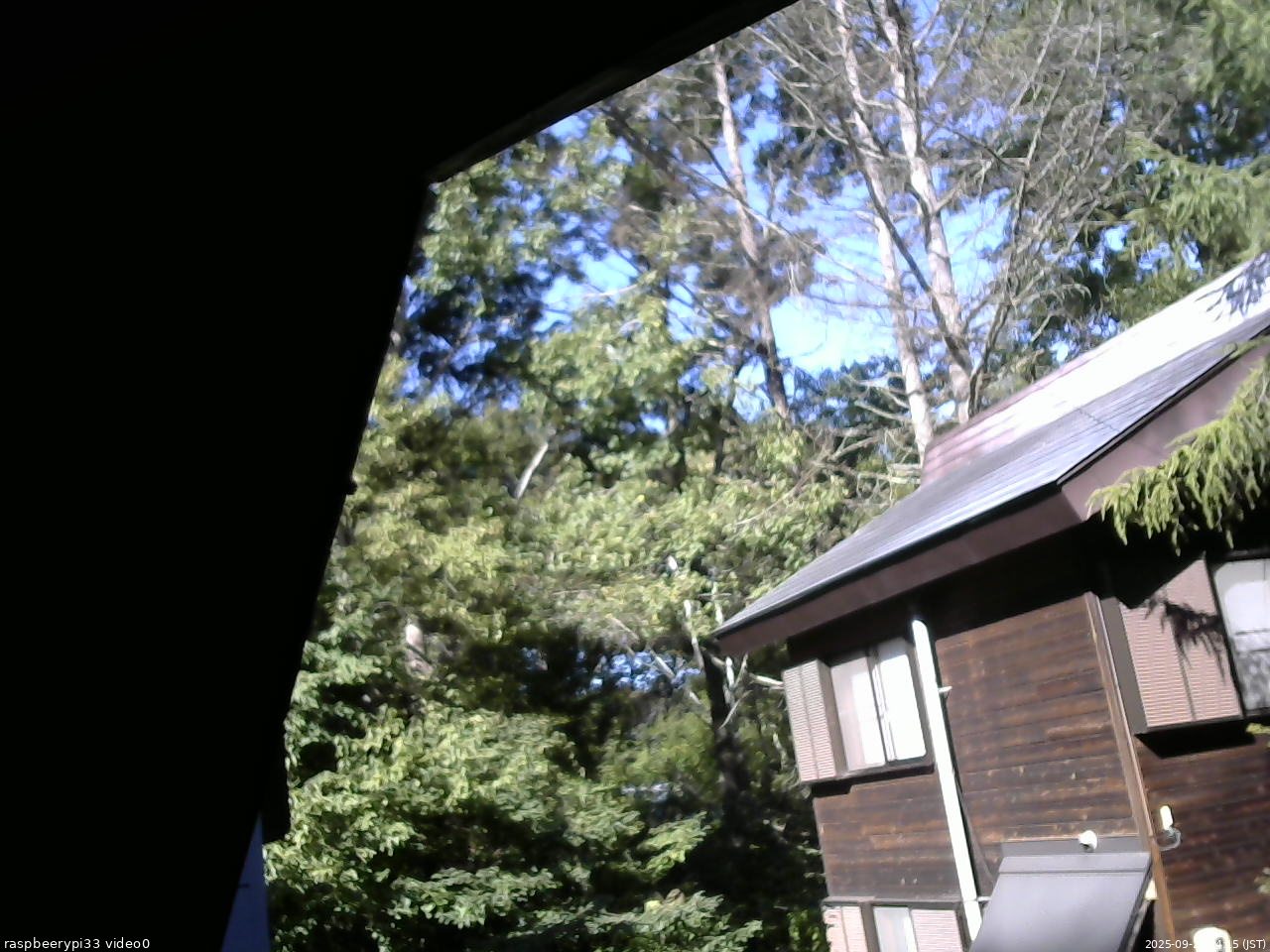 長野県菅平高原 ゆたか山荘 北側 2025/09/27 14:15
