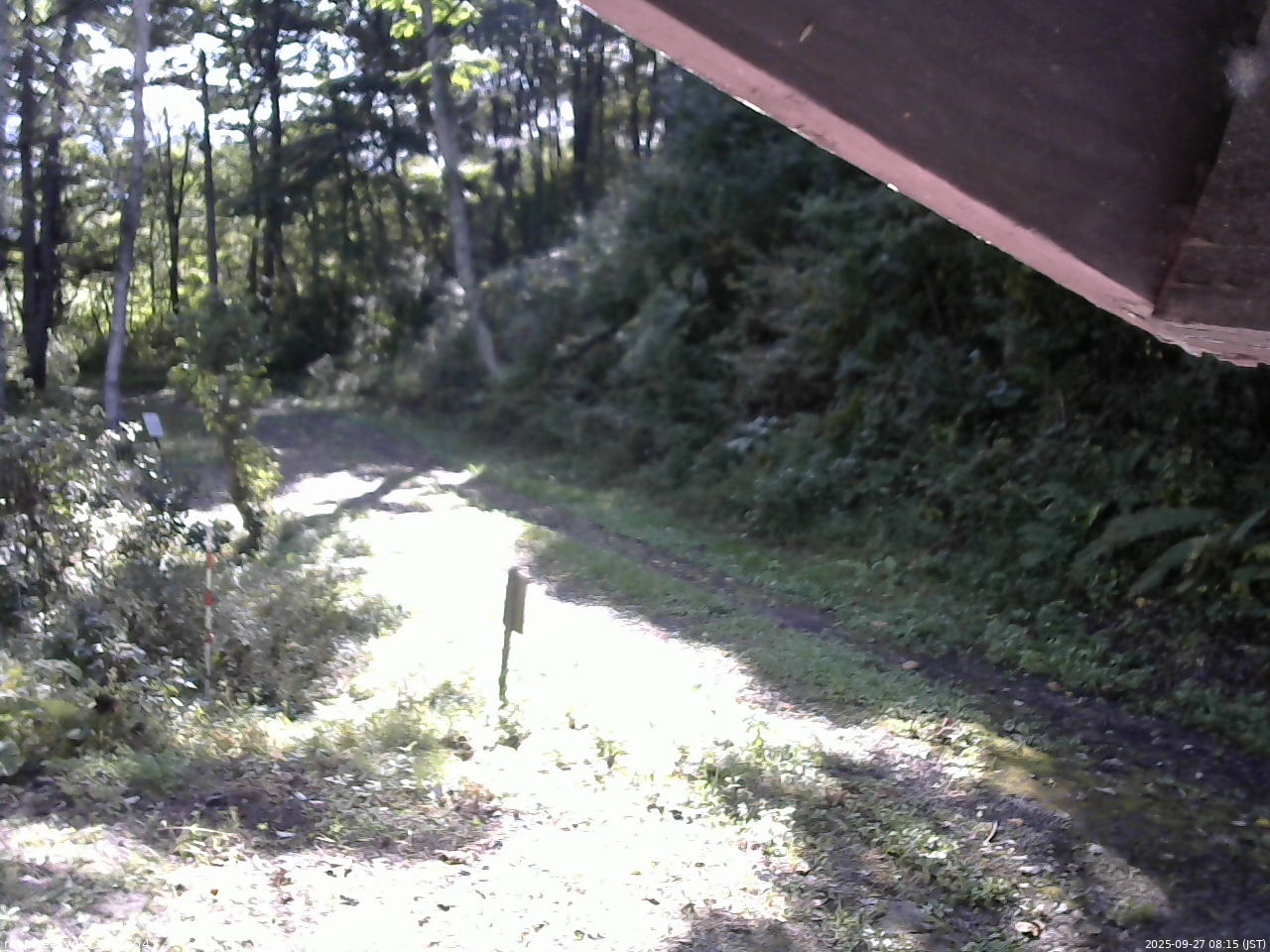 長野県菅平高原 ゆたか山荘 東側(坂下) 2025/09/27 08:15