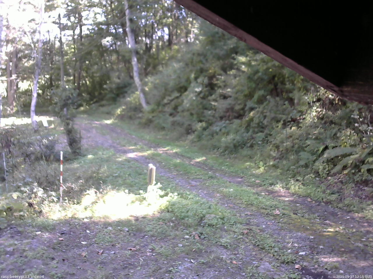 長野県菅平高原 ゆたか山荘 東側(坂下) 2025/09/27 12:15