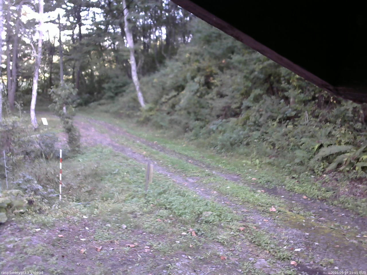 長野県菅平高原 ゆたか山荘 東側(坂下) 2025/09/27 15:45
