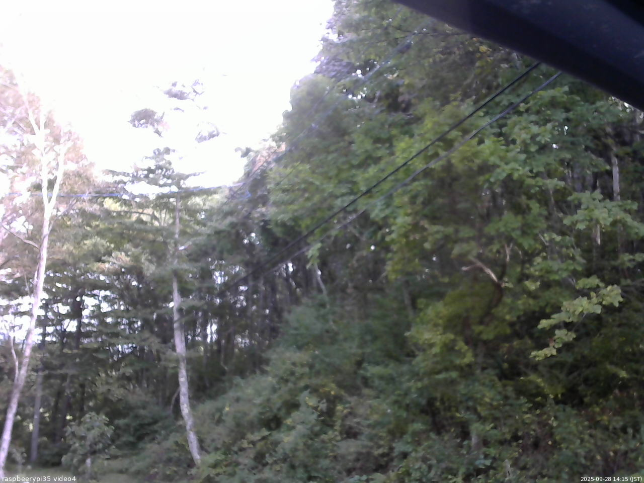 長野県菅平高原 ゆたか山荘 東側上空 2025/09/28 14:15